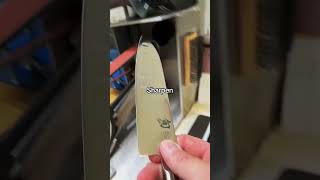 Shun knife sharpener, santoku