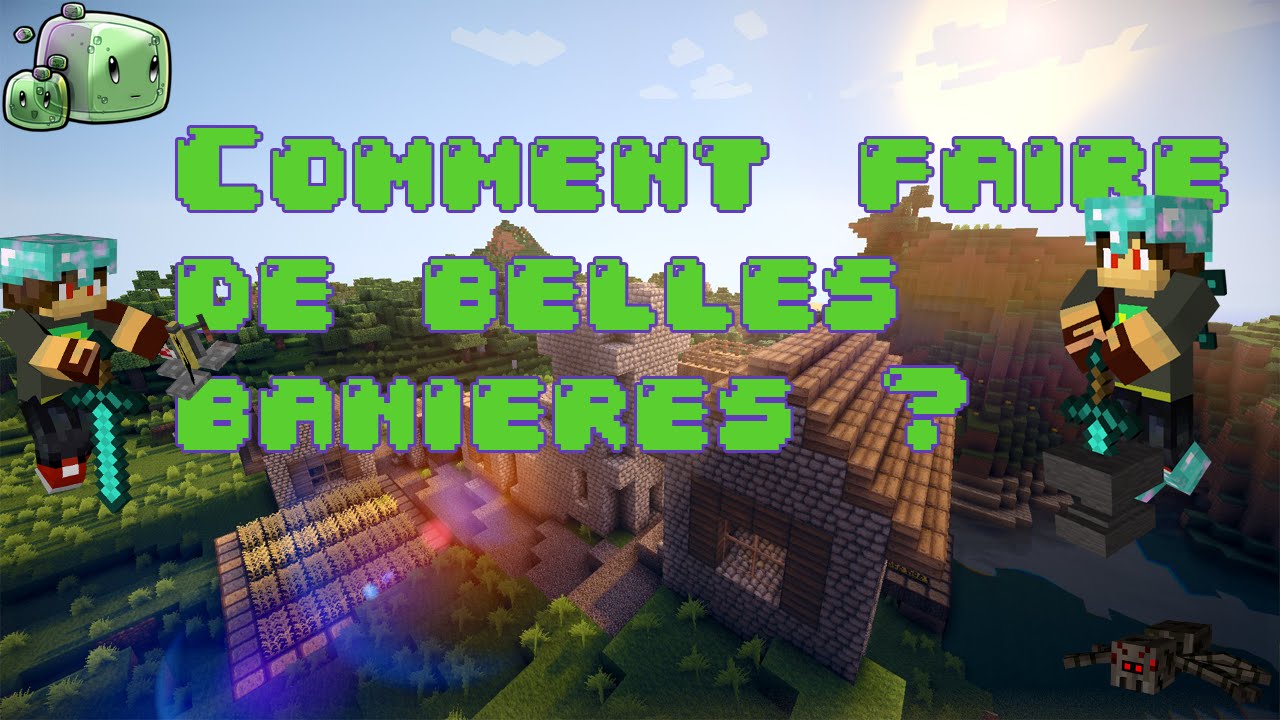 Comment faire une belle Baniere YTB minecraft avec C4D et PhotoShop