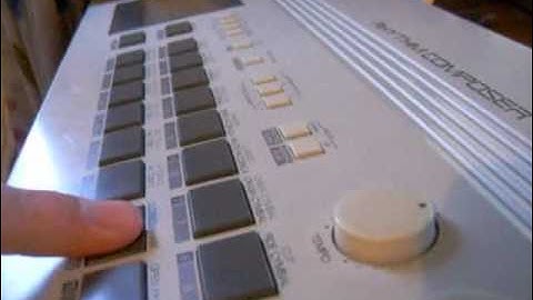 Roland TR-626 Demo