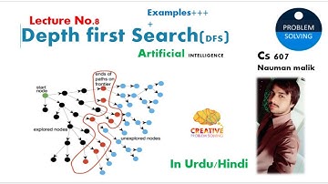 What is depth first search DFS and also explain its advantages and disadvantages