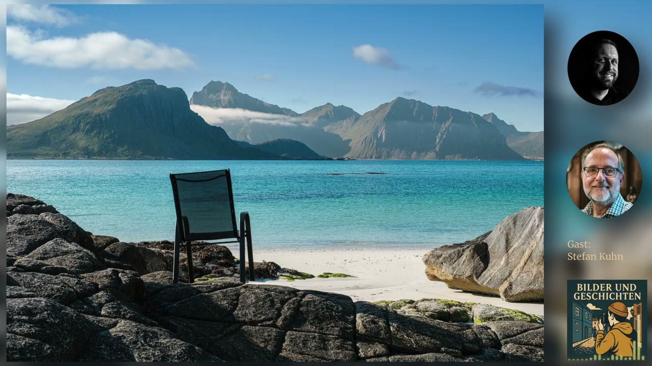 Dia 11 - Entspannt am Haukland Strand mit Stefan Kuhn - Podcast 'Bilder und Geschichten'