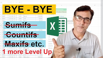 The Excel Functions Almost Everyone Overlooks | The DSUM Function Instead of SUMIFS, COUNTIFS etc.