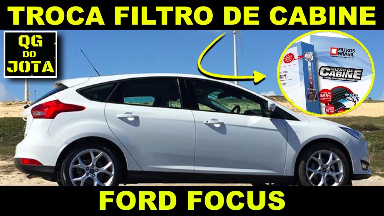 Como TROCAR o Filtro de Cabine (Ar Condicionado) do FORD FOCUS