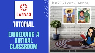 Canvas: Embedding Google Slide Virtual Classrooms