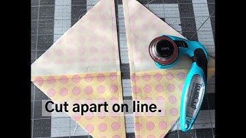 Flying Geese Tutorial (4 at a time)