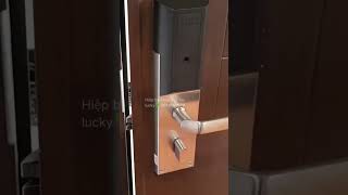 Adel smart door lock  in time city #shorts