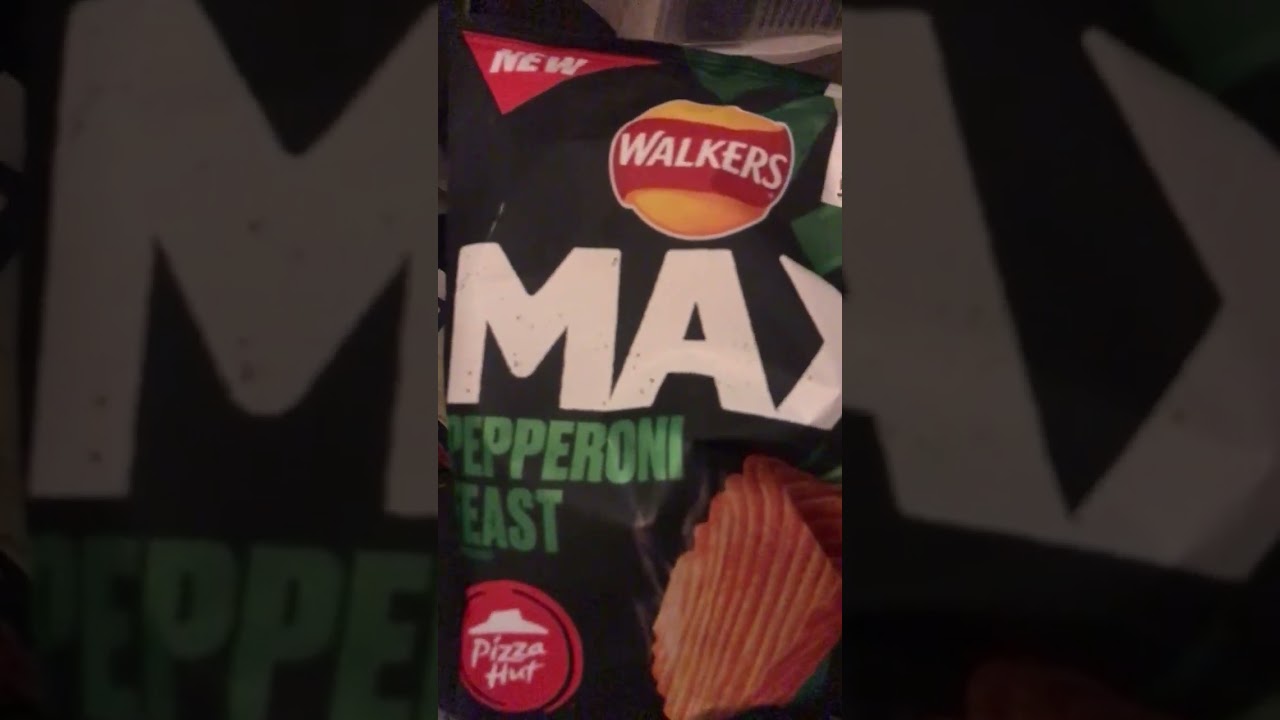 New walkers pizza pepperoni crisps at Asda. 😉