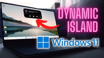 Dynamic Island on Windows - How to install dynamic island in Windows 11 (2023)