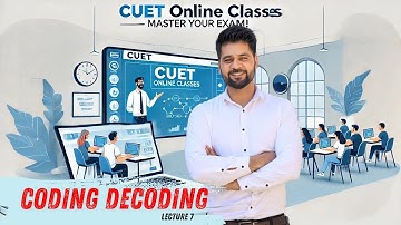 CUET | Coding decoding| lecture 7 | live | Ezair commercia