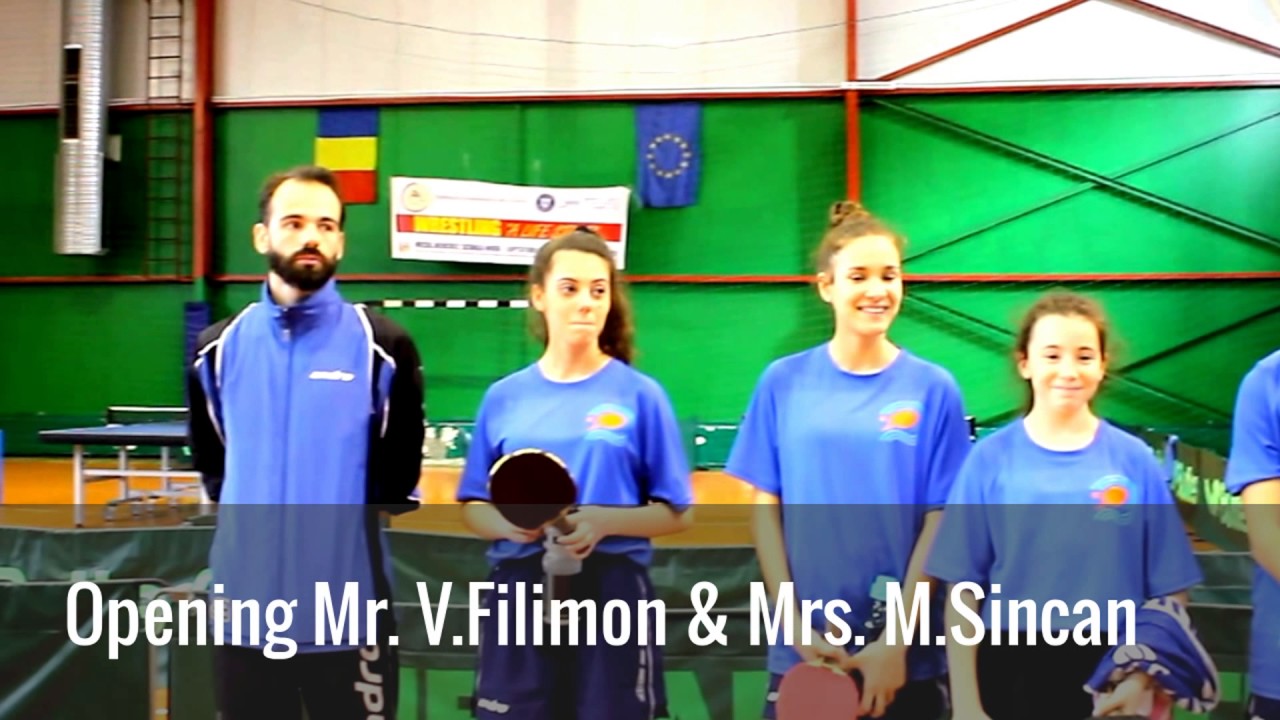 Constanta Open International Seminar & Table Tennis Tournament 8 10 May 2017 Constanta