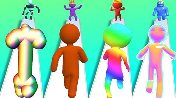 TALL MAN RUN vs GIANT RUSH vs SIZE UP vs SOLO LEVELING - Quadruple Gameplay NEW UPDATE All Levels