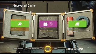 The Division 1.7 - Encrypted Cache Opening