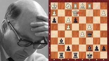 David Bronstein: Instructive Chess Game: Bakulin vs Bronstein 1965 - Caro Kann Defence