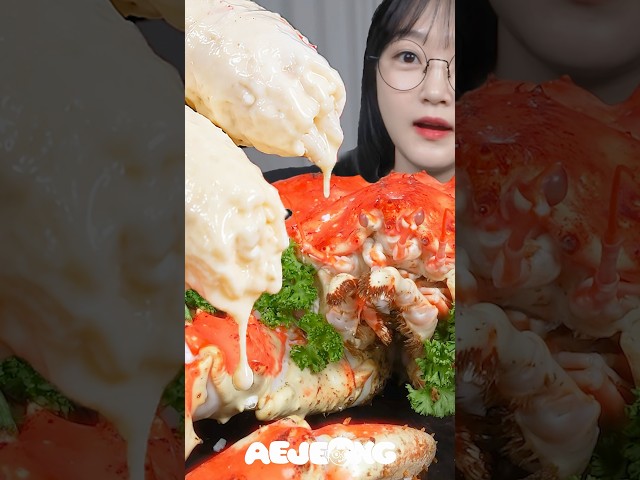 6kg 괴물 킹크랩 먹방????6KG MONSTER KING CRAB MUKBANG ASMR