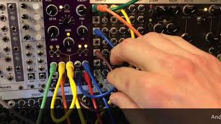 VSL VCO-81 prototype CEM3340 single VCO : Demo 1