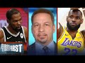 I agree with Pippen, KD hasn't surpassed LeBron as NBA's best — Broussard | NBA | FIRST THINGS FIRST