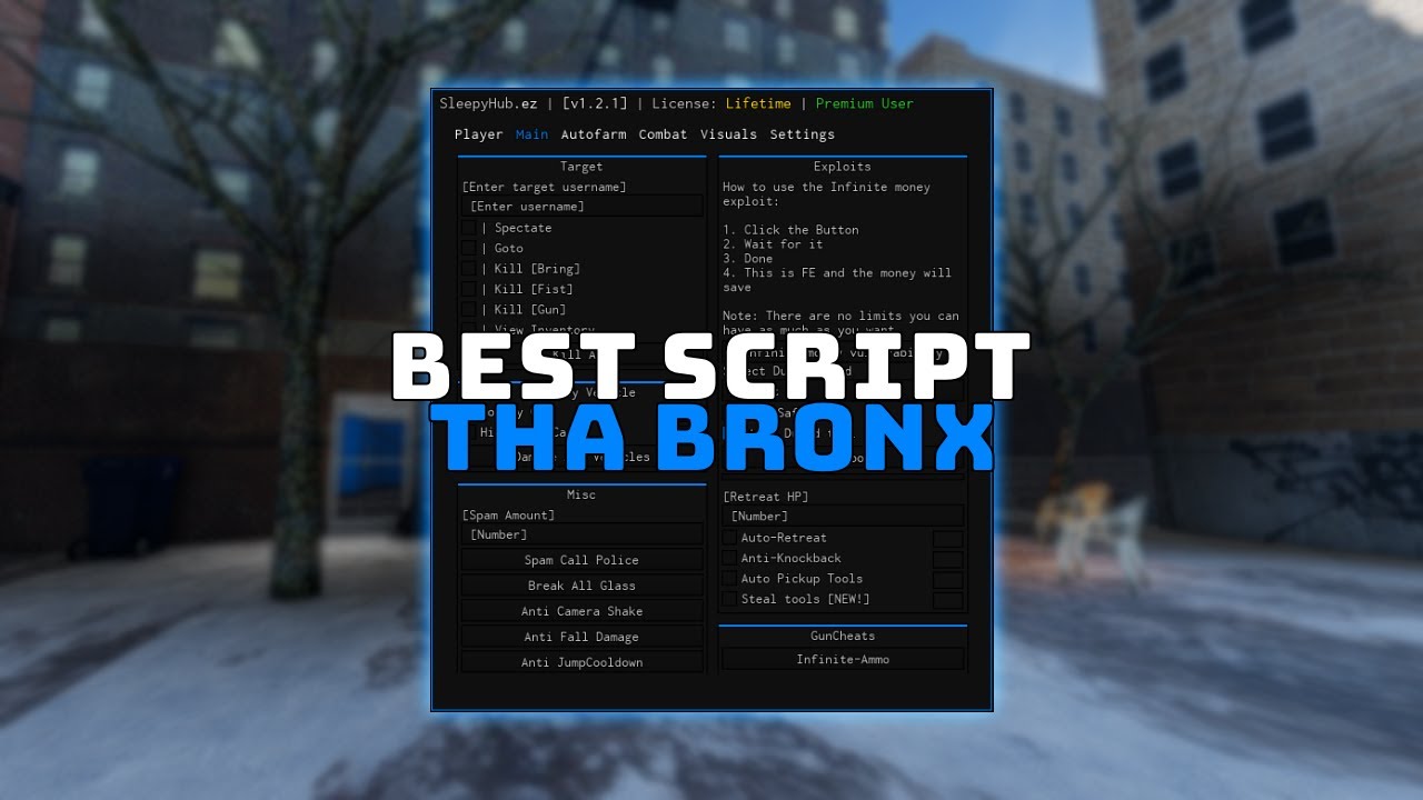[OP] BEST Roblox Tha Bronx 3 Script (Inf Money) (Aimbot!) + WAY MORE ...