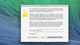 Keychain Minder on OS X Mavericks screenshot 1