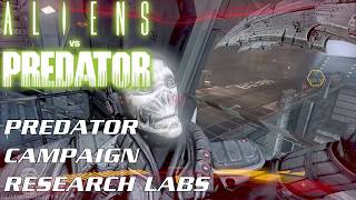 Aliens vs Predator 2010 predator campaign nightmare difficulty part 4 research labs