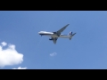 Boeing 767-300 BOA landing Madrid-Barajas