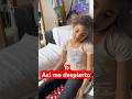 Yo cada vez que mi mamá me despierta para ir al colegio 😓 #humor #comedia #viralshort