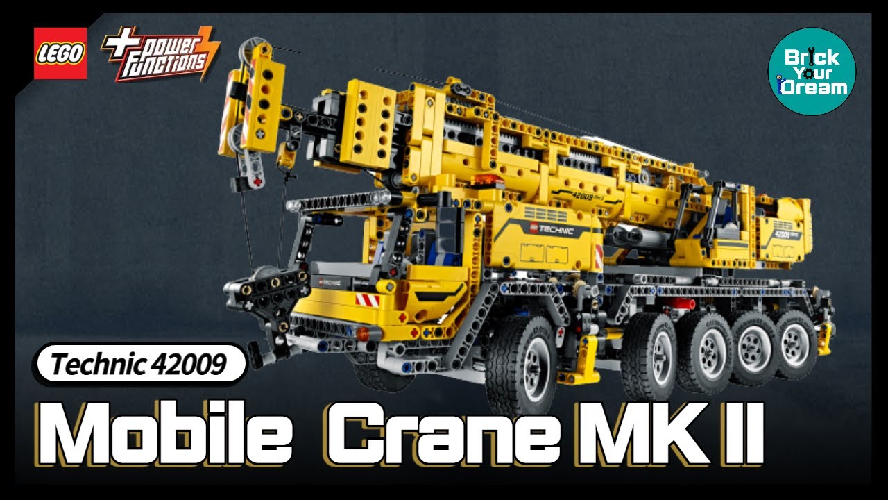 이건 진짜 명작입니다... 레고 테크닉 42009 | Lego Technic 42009 Mobile Crane Mk Ii Review  - Youtube
