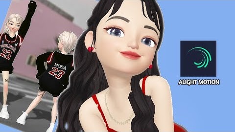 How To Add Shadows To Your Zepeto Video Using Alight Motion? Tutorial | ZEPETO | Recreate World