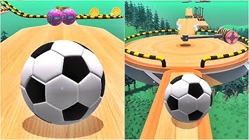 Sky Rolling Ball 3D - Levels 672 to 672