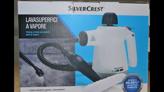 Functional check SilverCrest Hand-Held Steam Cleaner HG04582 - YouTube