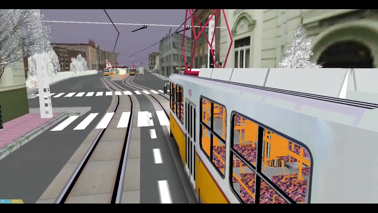 OpenBVE | 12-es villamos | Tatra T5C5K
