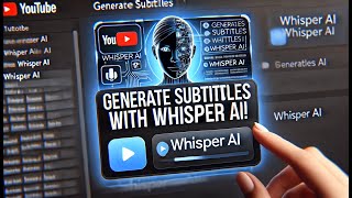 Creating Subtitle files locally using  openAI's Whisper model