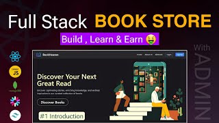Build Full Stack 🚀 Book Store MERN App | Learn & Earn 🤑 | How to build MERN Stack project | Part 1