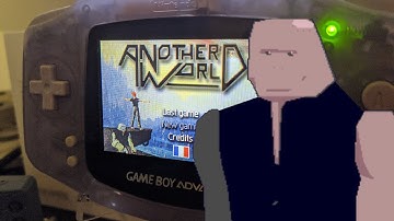 Another World GBA Homebrew