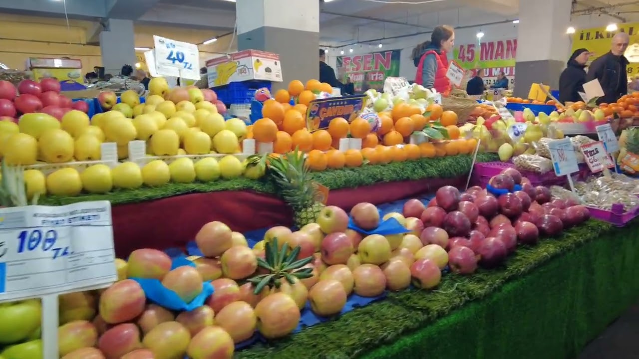 KUŞADASI AYDIN TÜRKIYE | BAZAAR DAY | 6 March 2026 | 4k UHD 60fps 