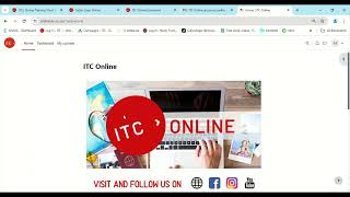 Itc Online Enrolment - Help Video