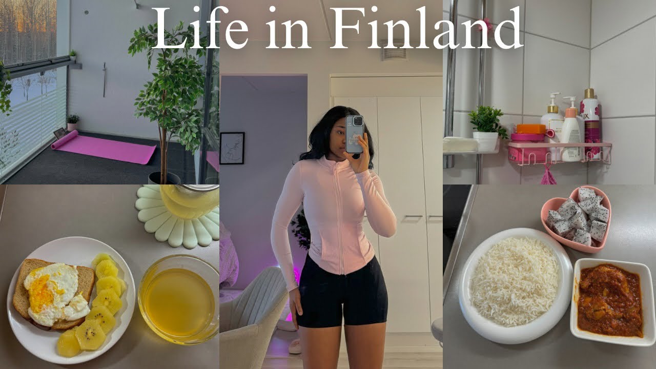 Days in my life in Finland| Cozy winter days | Cooking, Grocery shopping| Silent vlog ✨