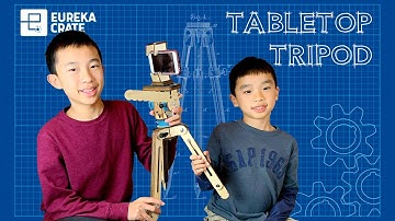 We Built a Tabletop Tripod! KiwiCo Eureka Crate Unboxing and Review 2022 | STEM Project