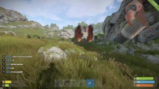 PROTECTING HELI WITH NO AMMO/MEDS Rust PvP Highlight EN Subtitles