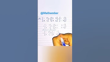 Subtraction of matrices #shorts #short #maths #class9