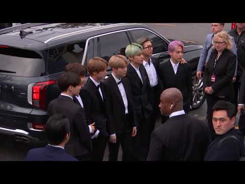 BTS Arriving To The Red Carpet | 2019 GRAMMYs