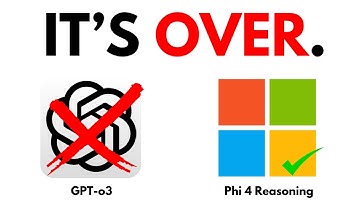 Phi-4 Reasoning: NEW Microsoft Models Beats OpenAI... and it