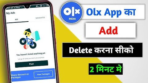 How to OLX add product delete|| OLX per add product Kaise remove Karen in Hindi 2021Vkspecial