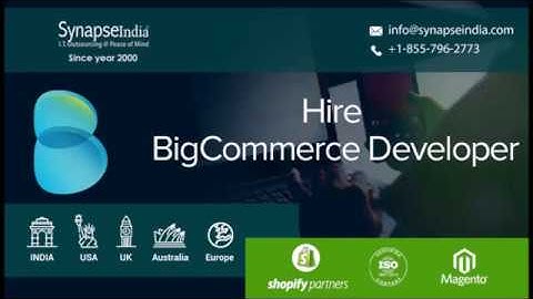Hire BigCommerce developer – SynapseIndia