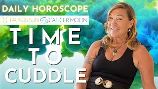 Daily Horoscope: Taurus Sun ☀️ Cancer Moon 🌙 | Time to Cuddle | Debra Silverman Astrology screenshot 2