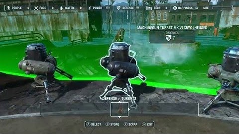 Fallout 4 mod - Custom Mark II-VIII Machinegun Turret by ccmads