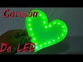 Cómo Hacer Corazón Luminoso de LEDs Multicolor