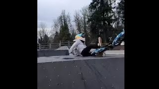 Double Barspin On A Bmx Fail