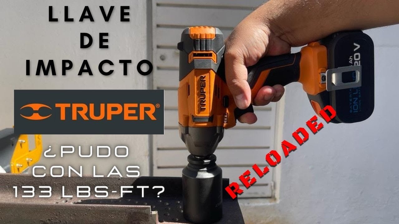 LLAVE DE IMPACTO TRUPER / RELOADED!! 