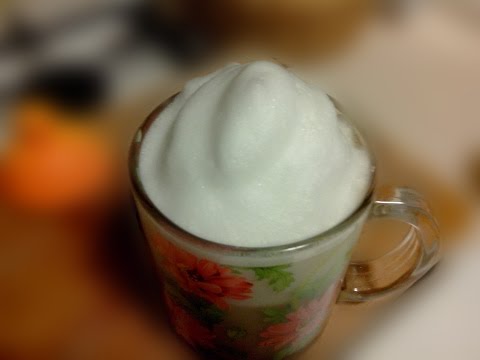 Как сделать пенку из молока для кофе
