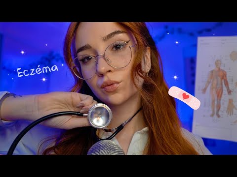 ASMR Roleplay | Eczéma et Pansements 🩹(Soins Médicaux ultra relaxants)